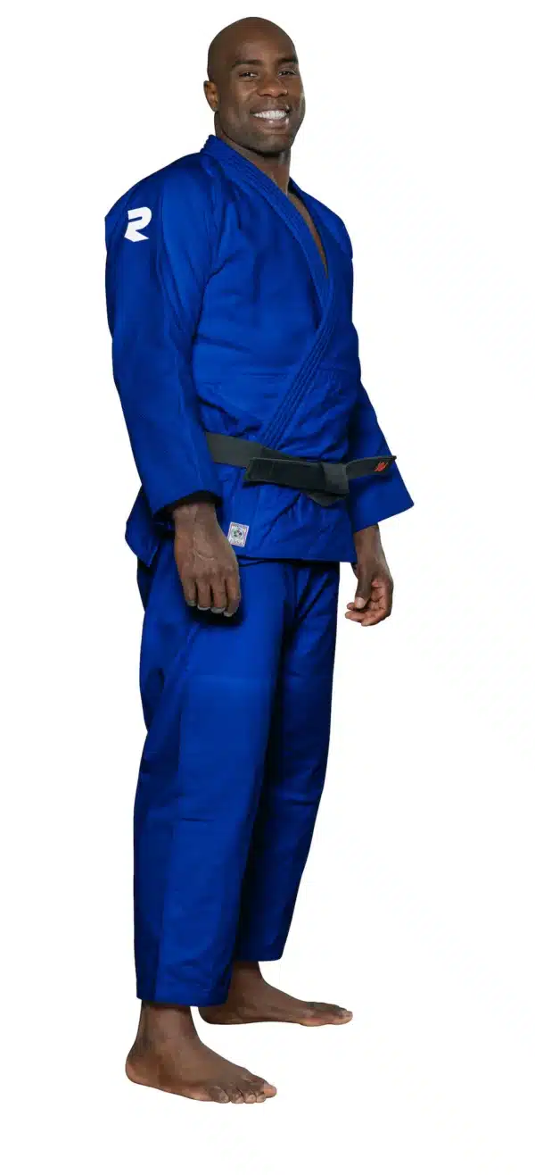 JUDOGI "SHOGUN" IJF AZUL 730GR FIGHT ART - Imagen 3