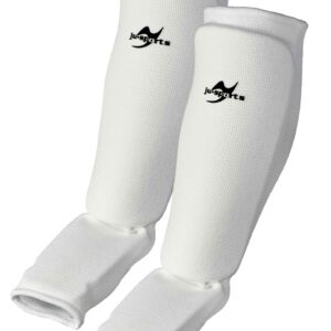 ESPINILLERAS CON EMPEINE JUSPORTS BLANCO
