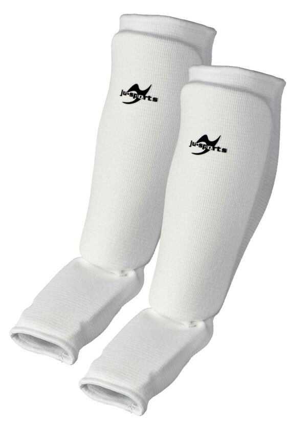 ESPINILLERAS CON EMPEINE JUSPORTS BLANCO