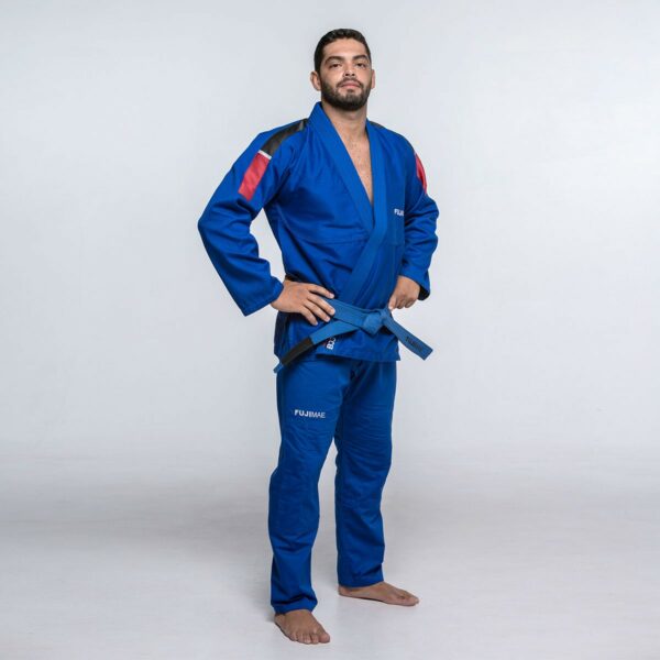 Brazilian Jiu Jitsu Gi Training 2 blanco/azul - Imagen 16