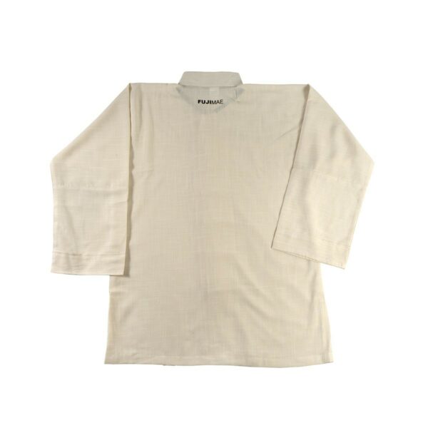 Chaqueta Kung Fu Lino gris - Imagen 5