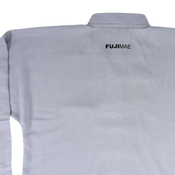 Chaqueta Kung Fu Lino gris - Imagen 14