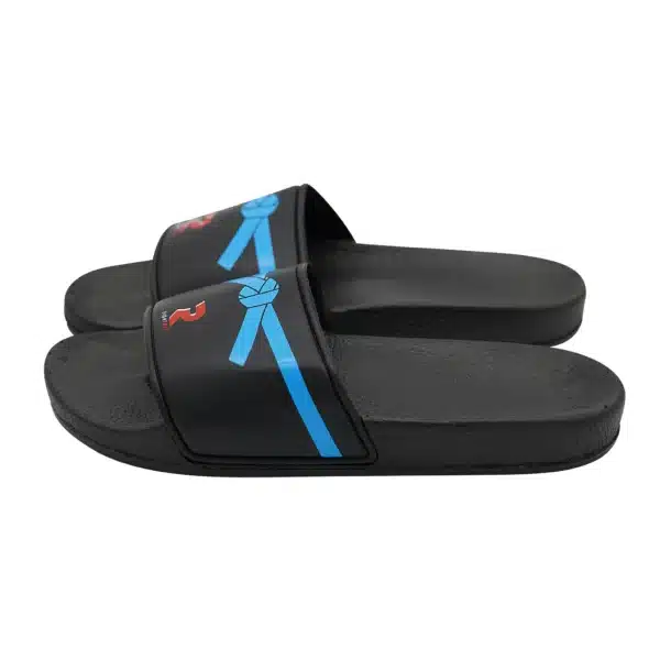 CHANCLA NEGRO / AZUL FIGHT SPORT - Imagen 5