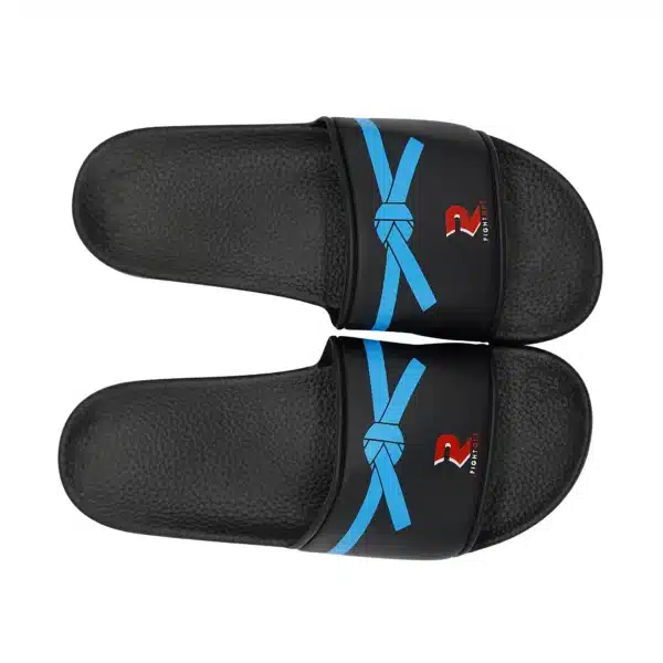 CHANCLA NEGRO / AZUL FIGHT SPORT - Imagen 8