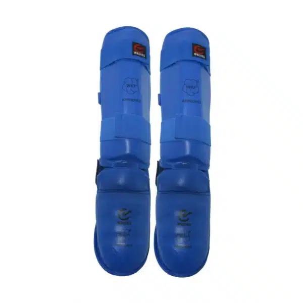 ESPINILLERA CON EMPEINE WACOKU WKF AZUL/ROJO - Imagen 2