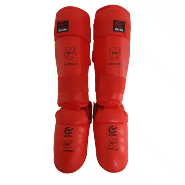 ESPINILLERA CON EMPEINE WACOKU WKF AZUL/ROJO