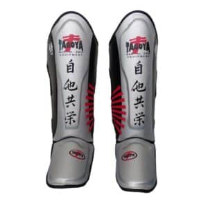 Espinilleras kick boxing Silver