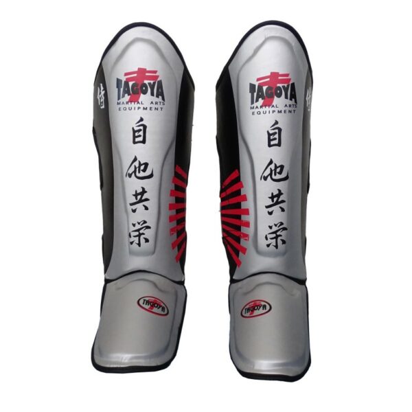 Espinilleras kick boxing Silver