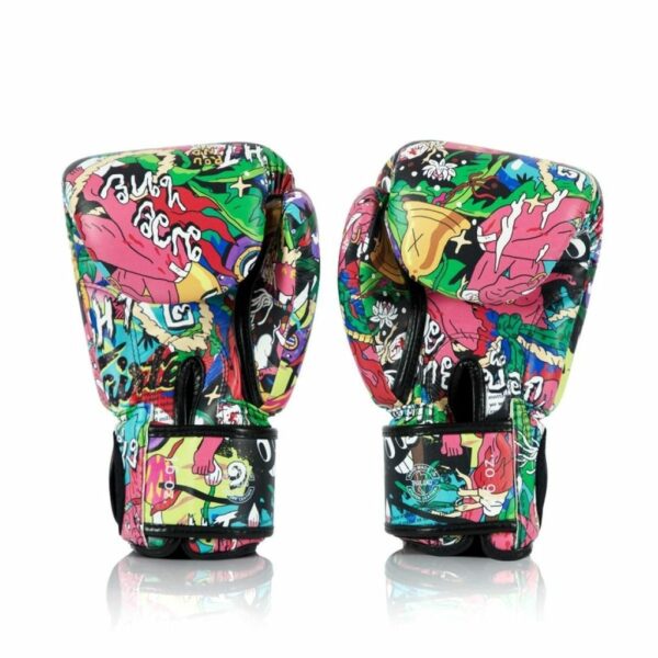 Fairtex Urface Boxing Glove Multicolor GUANTES BOXEO CUERO NATURAL - Imagen 2