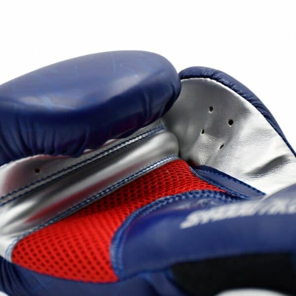 GUANTES DE BOXEO  SHADOW AZUL-PLATEADO/NEGRO-DORADO - Imagen 3