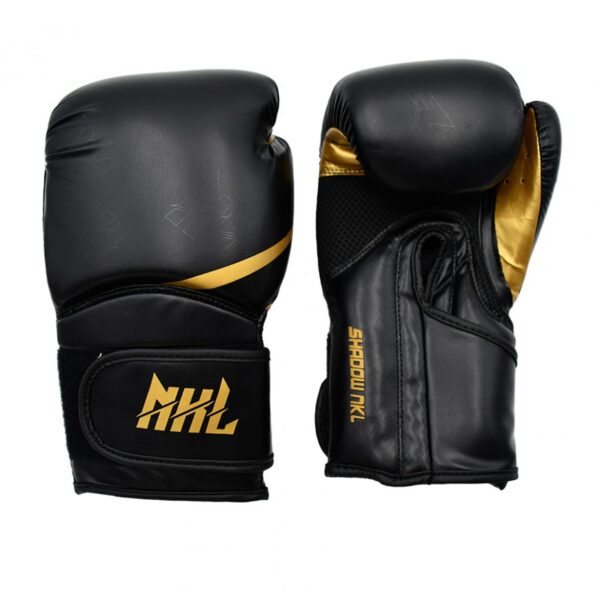 GUANTES DE BOXEO  SHADOW AZUL-PLATEADO/NEGRO-DORADO - Imagen 6