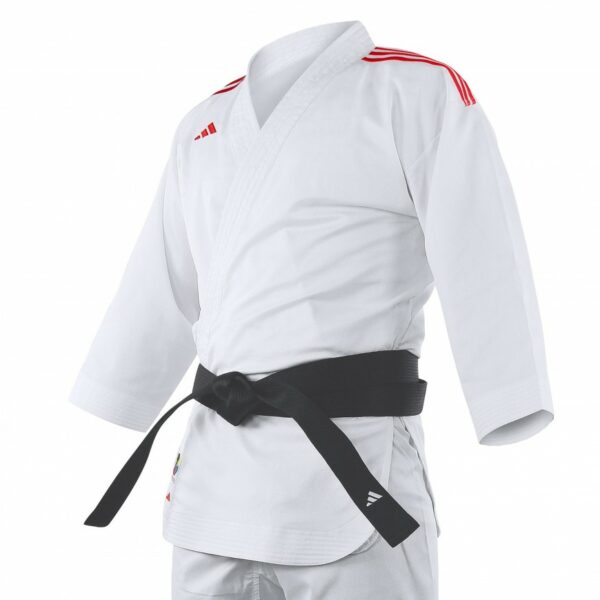 KARATEGI ADIDAS KUMITE ADI ZERO WKF (B/ROJAS) - Imagen 2