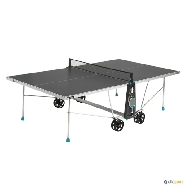 Mesa Ping Pong Cornilleau 100X OUTDOOR Negra/Azul EXTERIOR