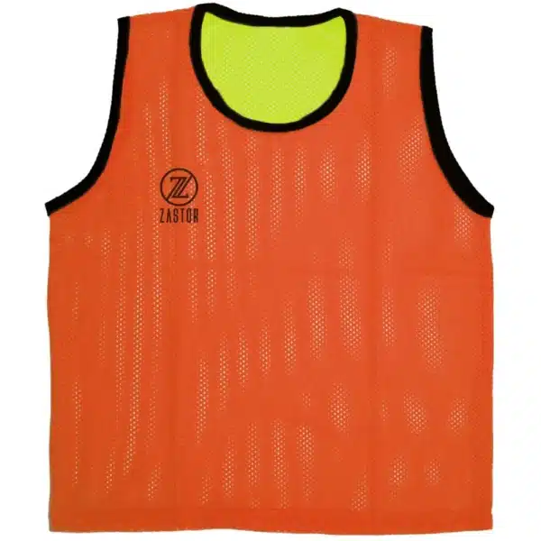 Peto entrenamiento reversible RESSY neón-naranja - Imagen 5