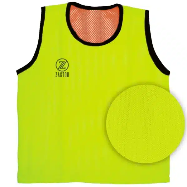 Peto entrenamiento reversible RESSY neón-naranja - Imagen 3