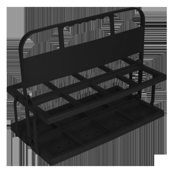 Portabotellas PVC plegable, para 8 botellas (no incluidas)