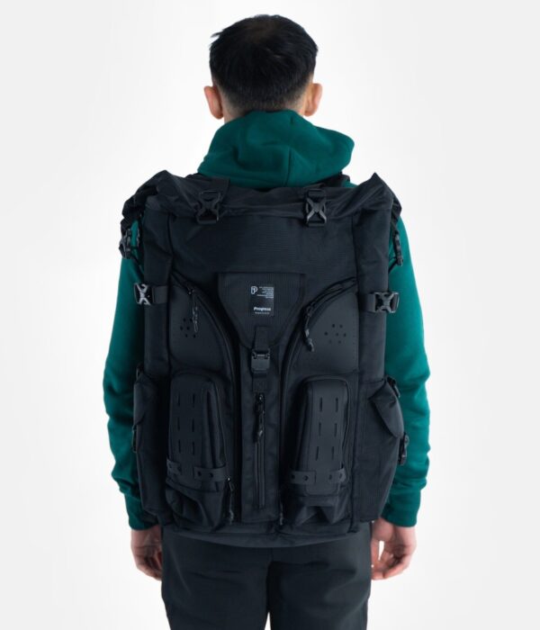 Progress Jiu Jitsu Essential Backpack 25 Negro-Negro MOCHILA preguntar stock