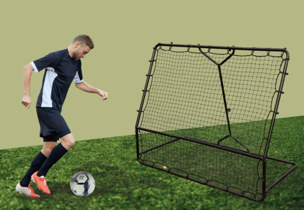 Red Rebounder Pro Doble ángulo Ajustable, 1,82 x 1,52 m REBOTEADOR FUTBOL