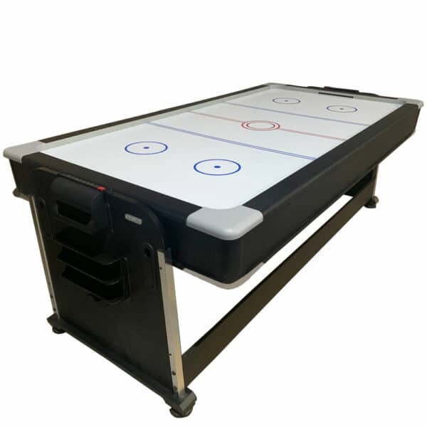 Multijuego giratorio 4 en 1 Olimpus – Tapete Azul (Billar, Air Hockey – Ping-Pong, Mesa comedor) - Imagen 7