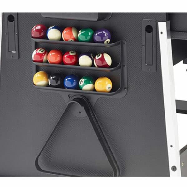Multijuego giratorio 4 en 1 Olimpus – Tapete Azul (Billar, Air Hockey – Ping-Pong, Mesa comedor) - Imagen 9