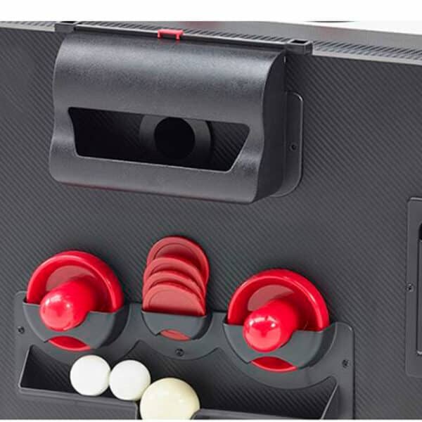Multijuego giratorio 4 en 1 Olimpus – Tapete Azul (Billar, Air Hockey – Ping-Pong, Mesa comedor) - Imagen 10