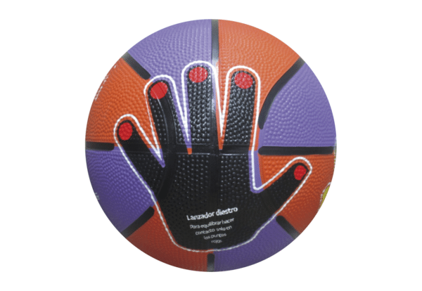 Balón Baloncesto SAYKI Manos - Talla 5 - Imagen 3
