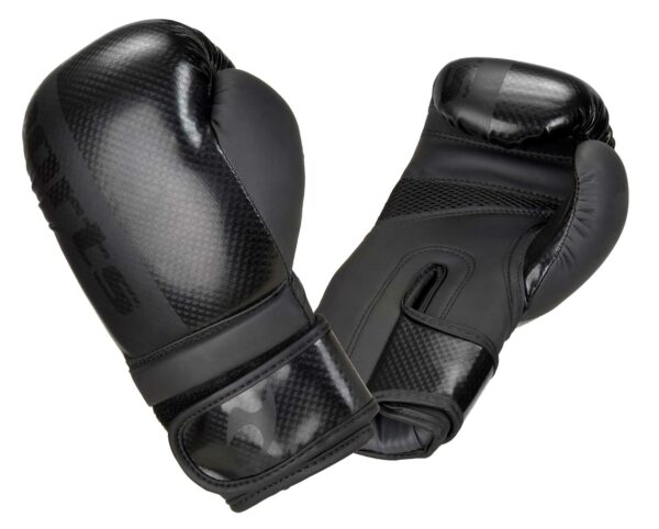 GUANTES BOXEO KIDS "ASSASSIN" 6 OZ NEGRO JUSPORTS