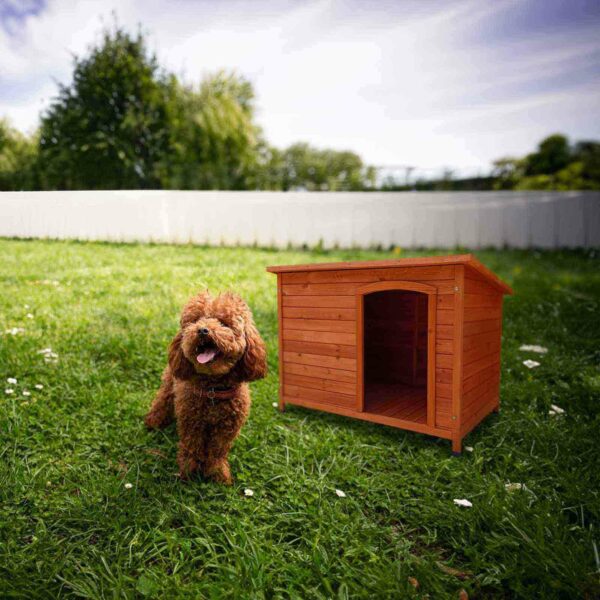 Caseta perro pequeño de madera 85x58x58 cm Sugar - Imagen 3