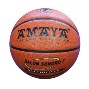 Balón Baloncesto Sonoro. Caucho Ø240mm.