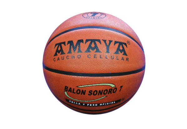 Balón Baloncesto Sonoro. Caucho Ø240mm.