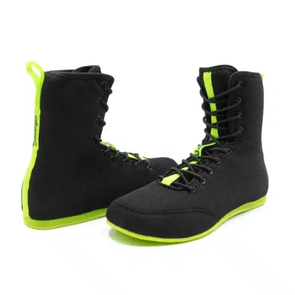 Bota Sabate o Boxeo Challeger Hi Negro/Amarillo - Imagen 2