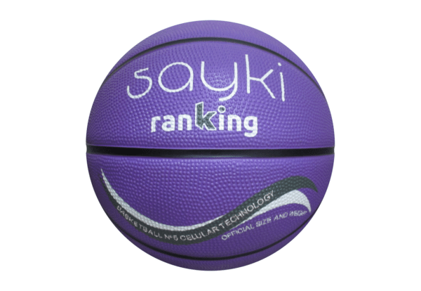 Balón Baloncesto SAYKI caucho celular Amarillo - Talla 5 - Imagen 13