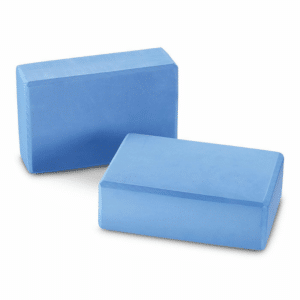 Block yoga 7,5 cm,foam 200gr AZUL. 23x15cm (unidad)
