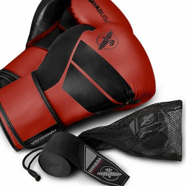 Hayabusa Guantes Boxeo S4 Rojo - Imagen 2