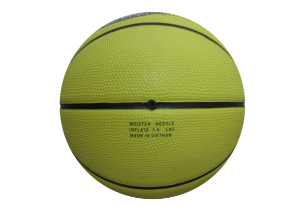 Balón Baloncesto SAYKI caucho celular Amarillo - Talla 5 - Imagen 2