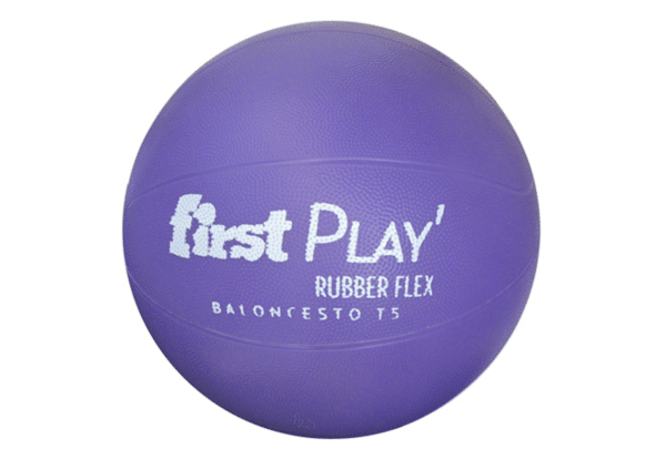 Balón Baloncesto FIRST PLAY Rubber Flex TALLA 5 - Imagen 3
