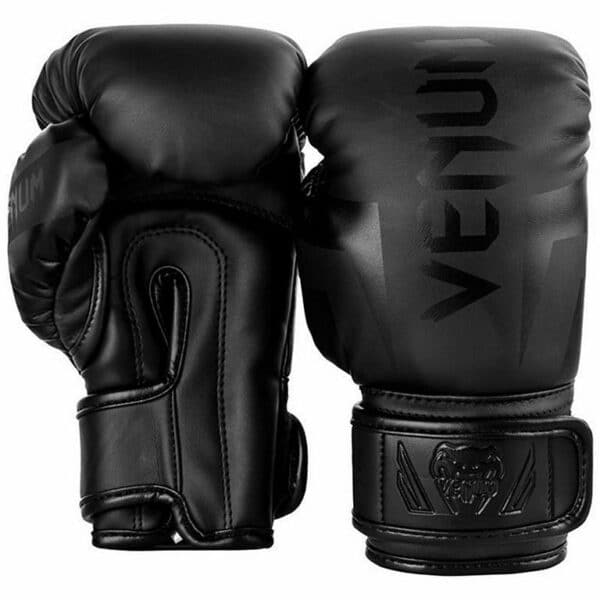 Venum Guantes Boxeo Infantiles Elite Negro - Imagen 4