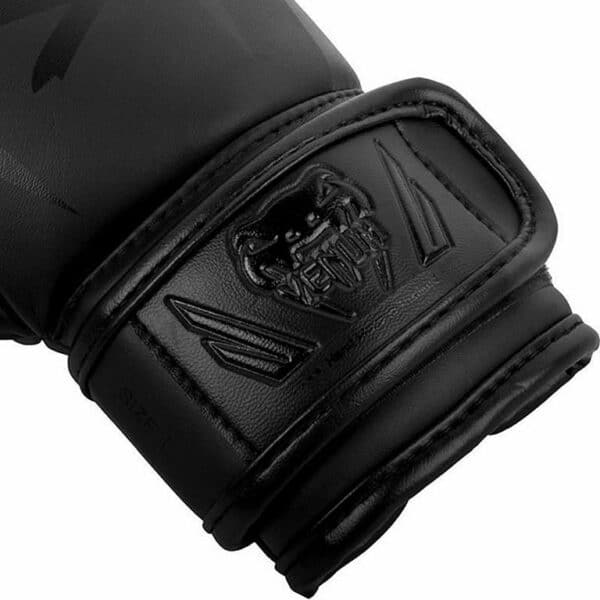 Venum Guantes Boxeo Infantiles Elite Negro - Imagen 2