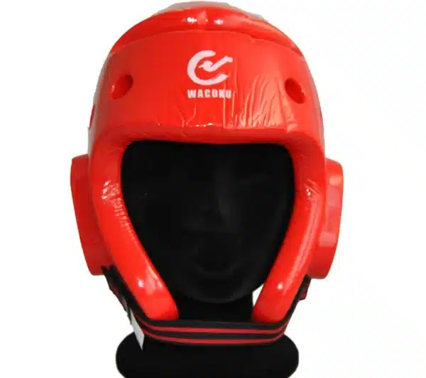 CASCO WACOKU WTF ROJO TAEKWONDO ROJO/AZUL - Imagen 3