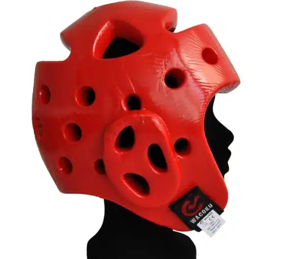 CASCO WACOKU WTF ROJO TAEKWONDO ROJO/AZUL - Imagen 4