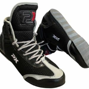 BOTAS BOXEO NEGRO-GRIS PX