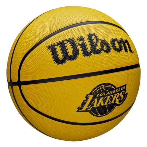 BALÓN BALONCESTO WILSON NBA TEAM SOLID LAKERS TALLA 5 - Imagen 3