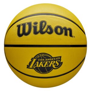 BALÓN BALONCESTO WILSON NBA TEAM SOLID LAKERS TALLA 5