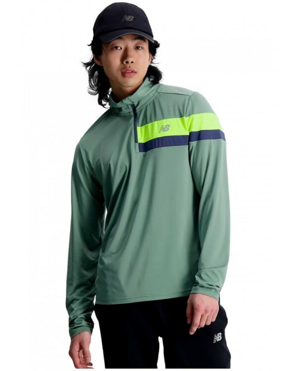SUDADERA NEW BALANCE ACCELERATE HALF ZIP MT23227 - Imagen 3