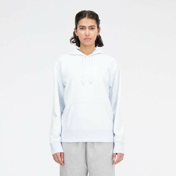 SUDADERA NEW BALANCE ESSENTIALS STACKED LOGO WT31533 MUJER - Imagen 2