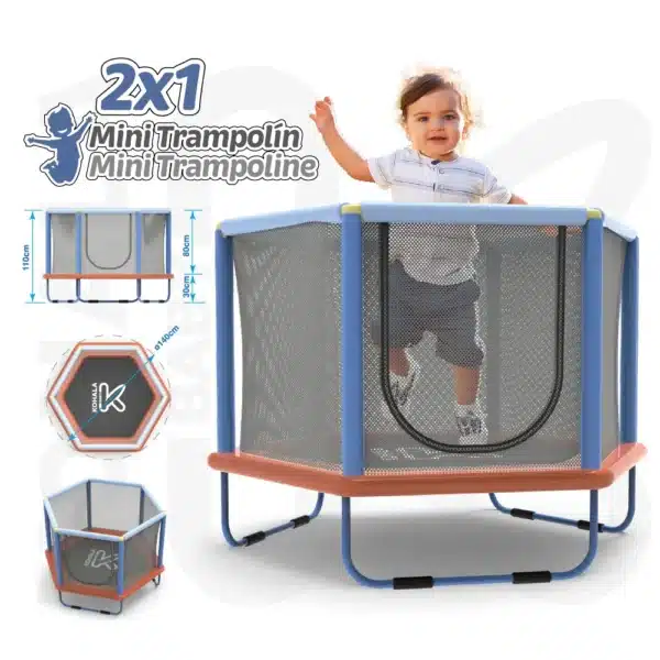 Trampolín Infantil Kohala Baby 2 en 1 CAMA ELASTICA - Imagen 5