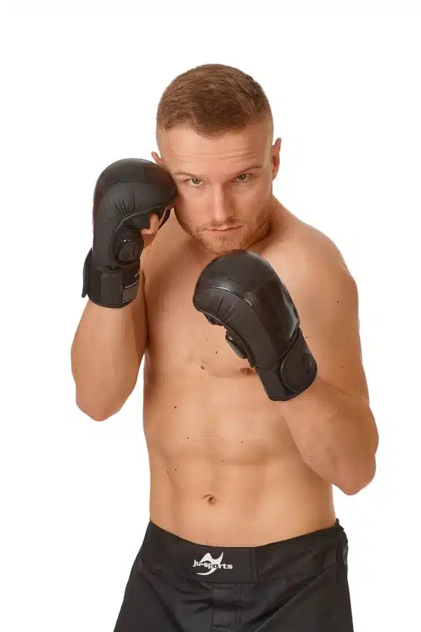 GUANTES MMA SPARRING "ASSASIN" CARBÓN JUSPORTS - Imagen 9