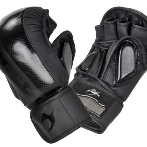 GUANTES MMA SPARRING "ASSASIN" CARBÓN JUSPORTS