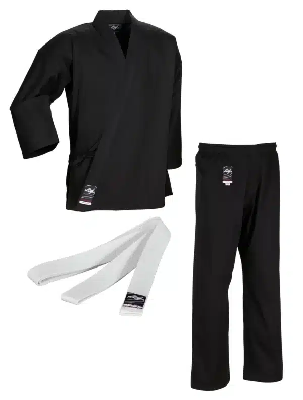 KARATEGI NEGRO "TO START" 8 OZ JUSPORTS - Imagen 3