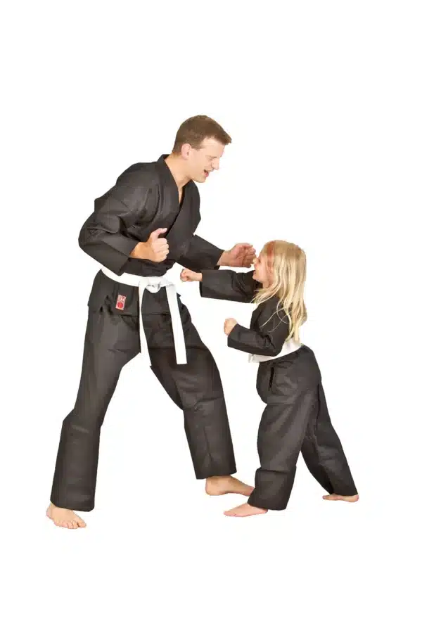 KARATEGI NEGRO "TO START" 8 OZ JUSPORTS - Imagen 5